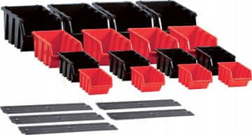 shumee Komplet plastičnih posod za shranjevanje, 16 kosov.