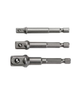 Hoegert Set držal za vijačne nastavke, 1/4", 3/8", 1/2"