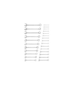 Hoegert Set viličasto obročnih ključev 6-32mm 26-delni, CrV, DIN 3113