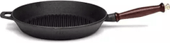 Fiskars Litoželezna grill ponev BRASSERIE, 27 cm (1018870)