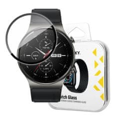 WOZINSKY HIBRIDNO STEKLO WOZINSKY WATCH GLASS ZA HUAWEI WATCH GT 2 42 MM ČRNO