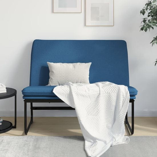 Greatstore Klop modra 100x75x76 cm blago