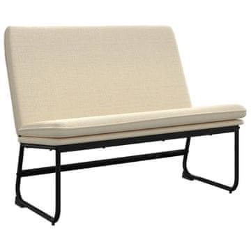 Vidaxl Klop krem 100x75x76 cm blago
