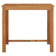 Vidaxl Vrtna barska miza 120x60x105 cm trden akacijev les