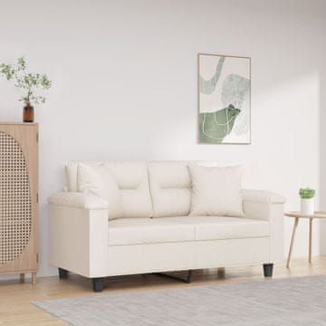 Vidaxl vidaXL Dekorativne blazine, 2 kosa, bež, 40x40 cm, mikrofibra