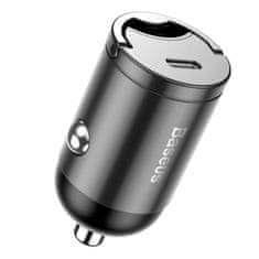 shumee Tiny Star PPS USB-C 30W Quick Charge PD mini inteligentni avtopolnilec, siv