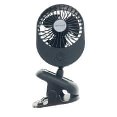 Northix Esperanza - Mini ventilator z USB napajanjem in namizno objemko 