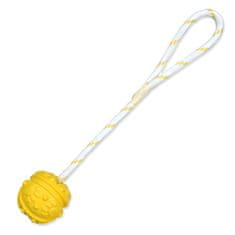 Trixie Hračka míček gumový na provaze 7 cm 1 ks