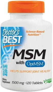 shumee Doctor's Best MSM z Optimsm Vegan 120 Vcpas