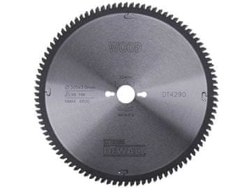 shumee Dewalt žagin list za les, aluminij, PVC laminate 305x30mmx96z DT4290-QZ