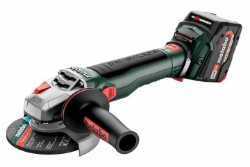 METABO KOTNI BRUSILNIK WB 18 LT BL 11-125 QUICK 2x5,2 Ah METABOX