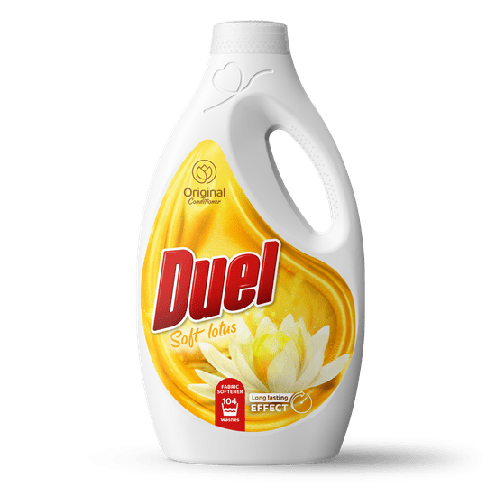 DUEL mehčalec za perilo, Soft Lotus, 2.6 l - odprta embalaža