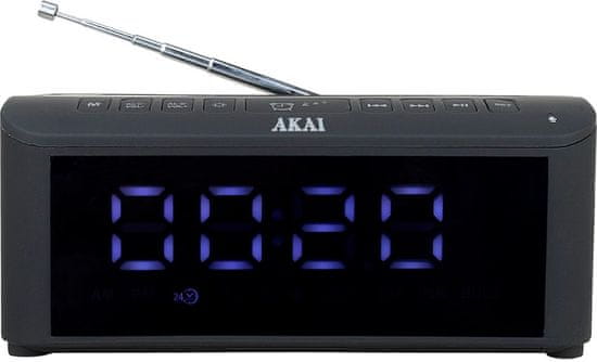 Akai ACRB-1000 radijski sprejemnik, črn