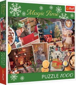 Trefl Puzzle Magic Christmas Time 1000 kosov
