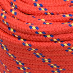 Vidaxl vidaXL Jadralna vrv, rdeča, 16 mm, 100 m, polipropilen