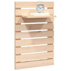 Greatstore Stenske nočne police 2 kosa trdna borovina