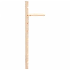 Greatstore Stenske nočne police 2 kosa trdna borovina