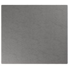 Vidaxl Obtežena odeja s prevleko siva 200x225 cm 9 kg blago