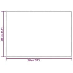 Vidaxl Obtežena odeja s prevleko siva 138x200 cm 10 kg blago