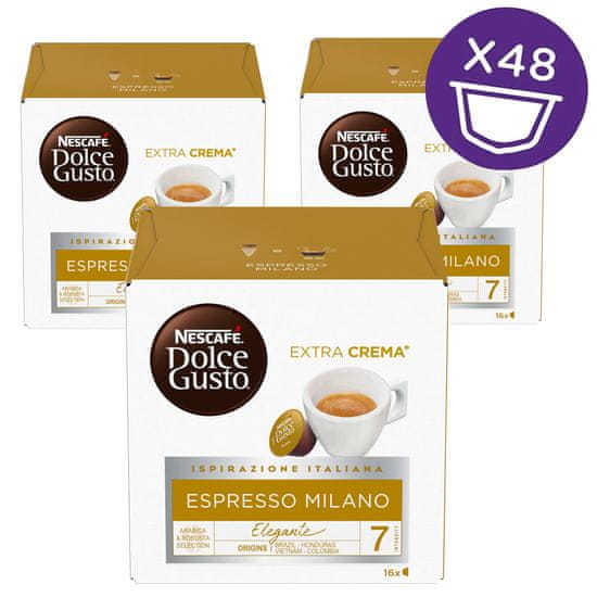 NESCAFÉ Dolce Gusto Espresso Milano škatla 3x16 kosov