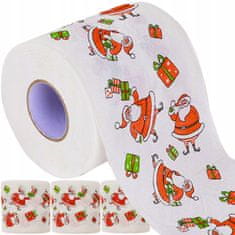 Ruhhy 4x božični toaletni papir dvoslojni