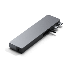 Satechi Pro Max priklopna postaja, 1 x USB4, 1 x HDMI, 1 x USB-A3.0, 1 x micro/SD, siva