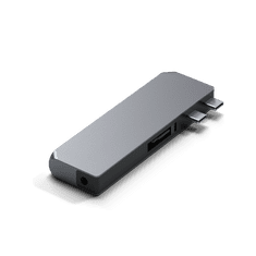 Satechi Aluminium Pro Hub Mini priklopna postaja, 1x USB, siva