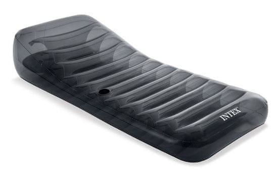 Intex Napihljiv ležalnik Intex 58723 COOL GREY MAT 211x99 cm