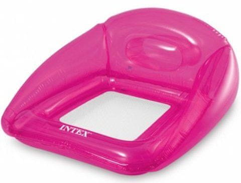 Intex Napihljiv stol/ležišče TRANSPARENT LOUNGE INTEX 56802