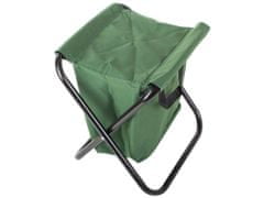Volino Zložljiv stol s termo torbo Camping S - zelen