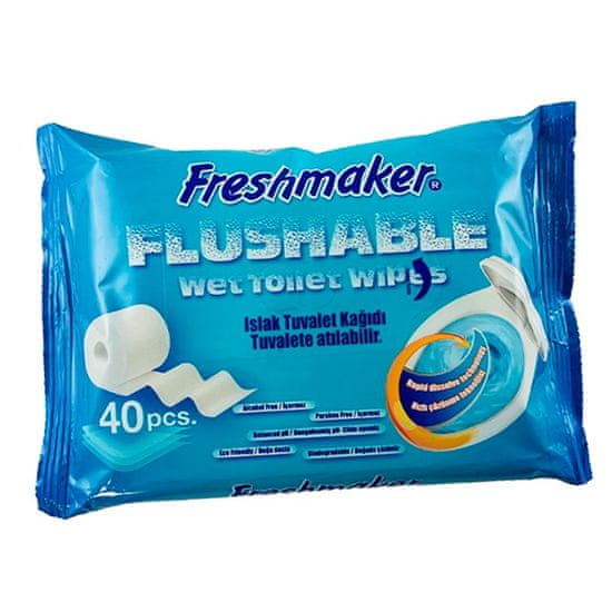 Freshmaker navlažen toaletni papir 40 kos