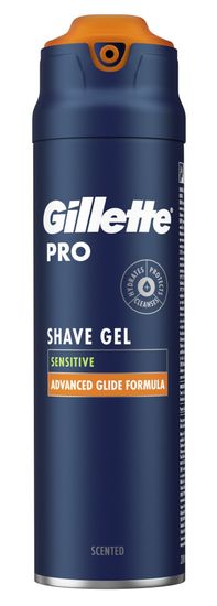 Gillette Pro gel za britje, 200 ml 