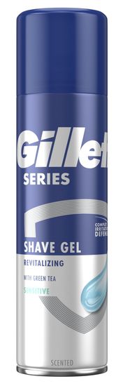 Gillette Series Revitalizing gel za britje, 200 ml 