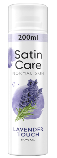Gillette Satin Care Normal Skin Lavender Touch gel za britje