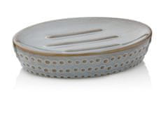Kela Mila Dots keramika sivo-rjava KL-23600