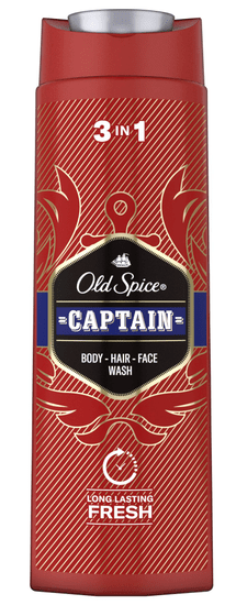 Old Spice Pro Man Captain gel za tuširanje, 3v2, 400 mL