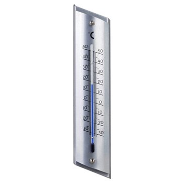 Strend Pro Sobni/odprti aluminijasti termometer 23x5,3cm TM-181