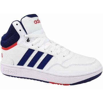 Adidas Čevlji bela Hoops Mid 30 K