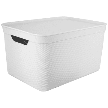 eoshop JIVE DECO škatla za shranjevanje 16L - bela