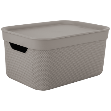 eoshop JIVE DECO škatla za shranjevanje 5L - cappuccino