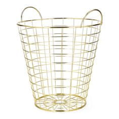 Homla VIBO Pladenj za jedilni pribor zlati 15x17 cm