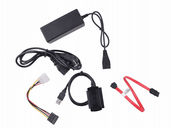 Cabletech Konverter USB na IDE 2,5" ali 3,5"+ S-ATA