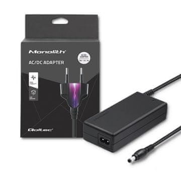 Namizni napajalnik Qoltec 72W | 12V | 6A | 5,5*2,5 | + napajalni kabel