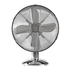 Northix Namizni ventilator s 3 hitrostmi - Chrome 