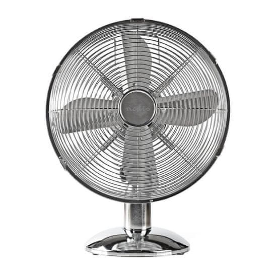 Northix Namizni ventilator s 3 hitrostmi - Chrome