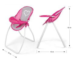 MILLY MALLY Elsa Prestige roza lutkovski komplet