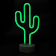 Northix LED neonska svetilka, kaktus 