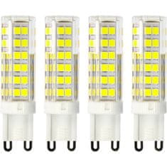 LUMILED 4x LED žarnica G9 CAPSULE 7W = 60W 670lm 6000K Hladno bela 360°