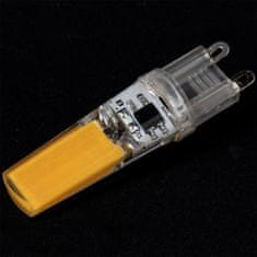 LUMILED 4x LED žarnica COB G9 CAPSULE 5W = 50W 550lm 3000K Toplo bela 360°