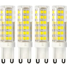 LUMILED 4x LED žarnica G9 CAPSULE 10W = 75W 970lm 4000K Nevtralno bela 360°